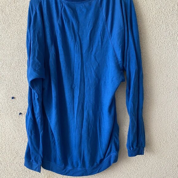 Chaser Women Top Blue Pink Floyd Logo Pullover Sweatshirt Rock Sweater 70's Rock - Picture 9 of 12